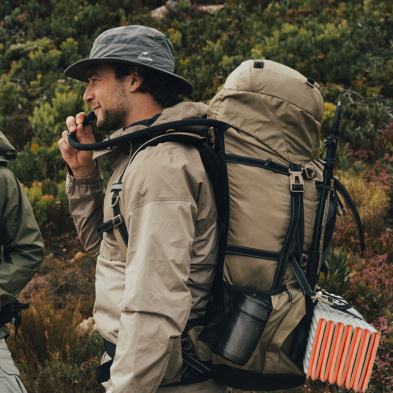 Naturehike Discovery - expediční batoh 70+5l - černý